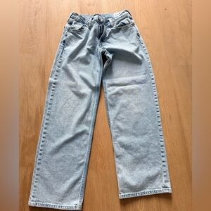 Gap Low Rise Loose Light Blue Jeans size 24